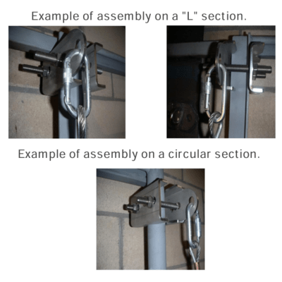 Wiresystem til stige 4m