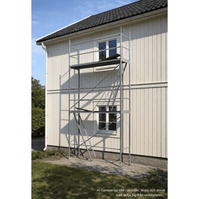 Villapakke Facadestillads STÅL 28 m²