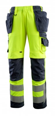 Mascot-varselbyxa-Hantverkarbyxa-arbetsbyxa-ställningsbyxa-ställningsbyggare-snickare-vägarbetare