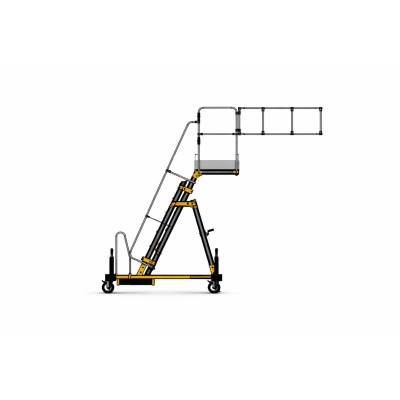 Platformstrappe justerbar 2-2,5m