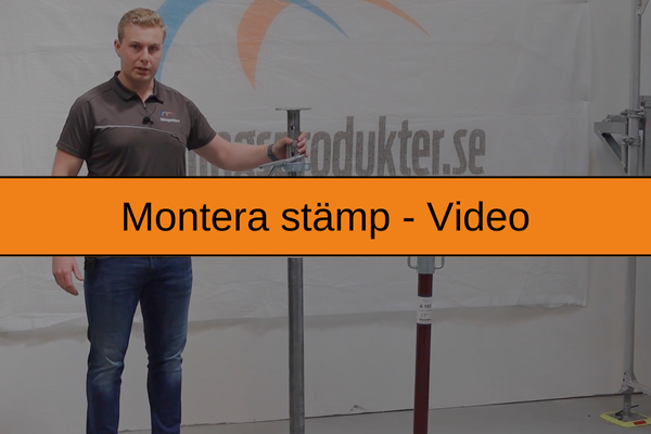 monter dækstøtte video